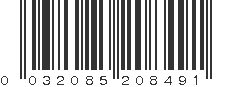 UPC 032085208491