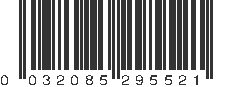 UPC 032085295521