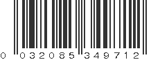 UPC 032085349712