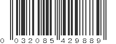 UPC 032085429889