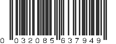 UPC 032085637949