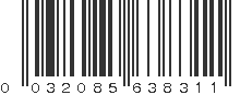 UPC 032085638311