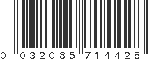 UPC 032085714428