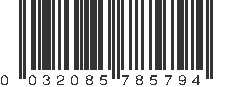 UPC 032085785794