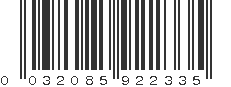 UPC 032085922335