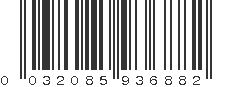 UPC 032085936882