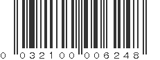 UPC 032100006248