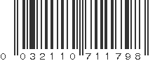 UPC 032110711798