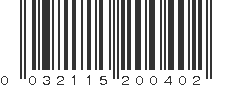 UPC 032115200402