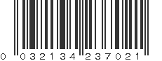 UPC 032134237021