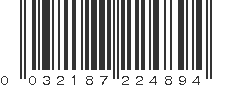 UPC 032187224894