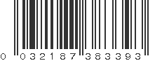 UPC 032187383393