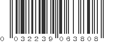 UPC 032239063808