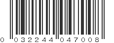 UPC 032244047008