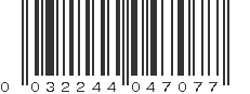 UPC 032244047077