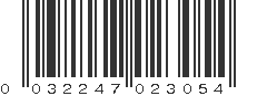 UPC 032247023054