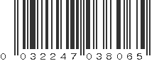 UPC 032247038065