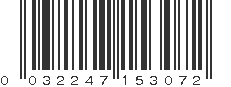 UPC 032247153072