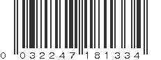 UPC 032247181334