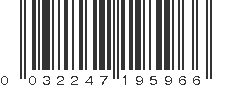 UPC 032247195966