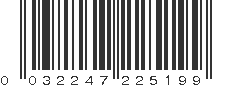 UPC 032247225199