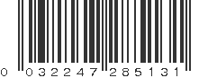 UPC 032247285131