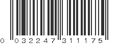 UPC 032247311175