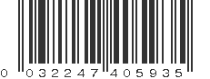 UPC 032247405935