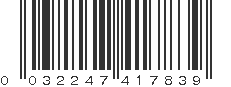 UPC 032247417839