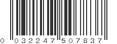 UPC 032247507837