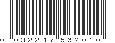 UPC 032247562010