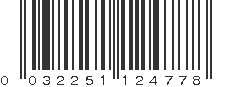 UPC 032251124778