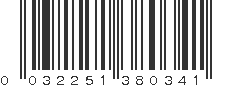 UPC 032251380341