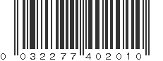 UPC 032277402010