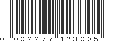 UPC 032277423305