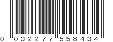 UPC 032277558434