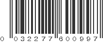 UPC 032277600997