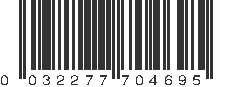 UPC 032277704695