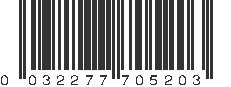 UPC 032277705203