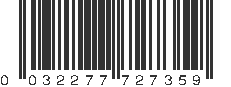 UPC 032277727359