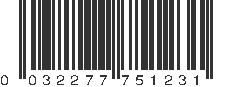 UPC 032277751231