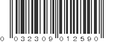 UPC 032309012590