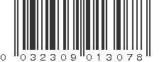 UPC 032309013078