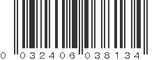 UPC 032406038134