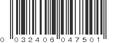 UPC 032406047501