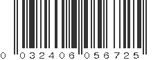 UPC 032406056725