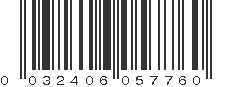 UPC 032406057760