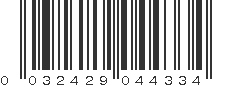 UPC 032429044334