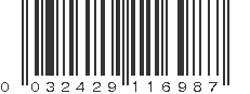 UPC 032429116987