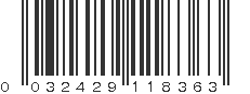 UPC 032429118363